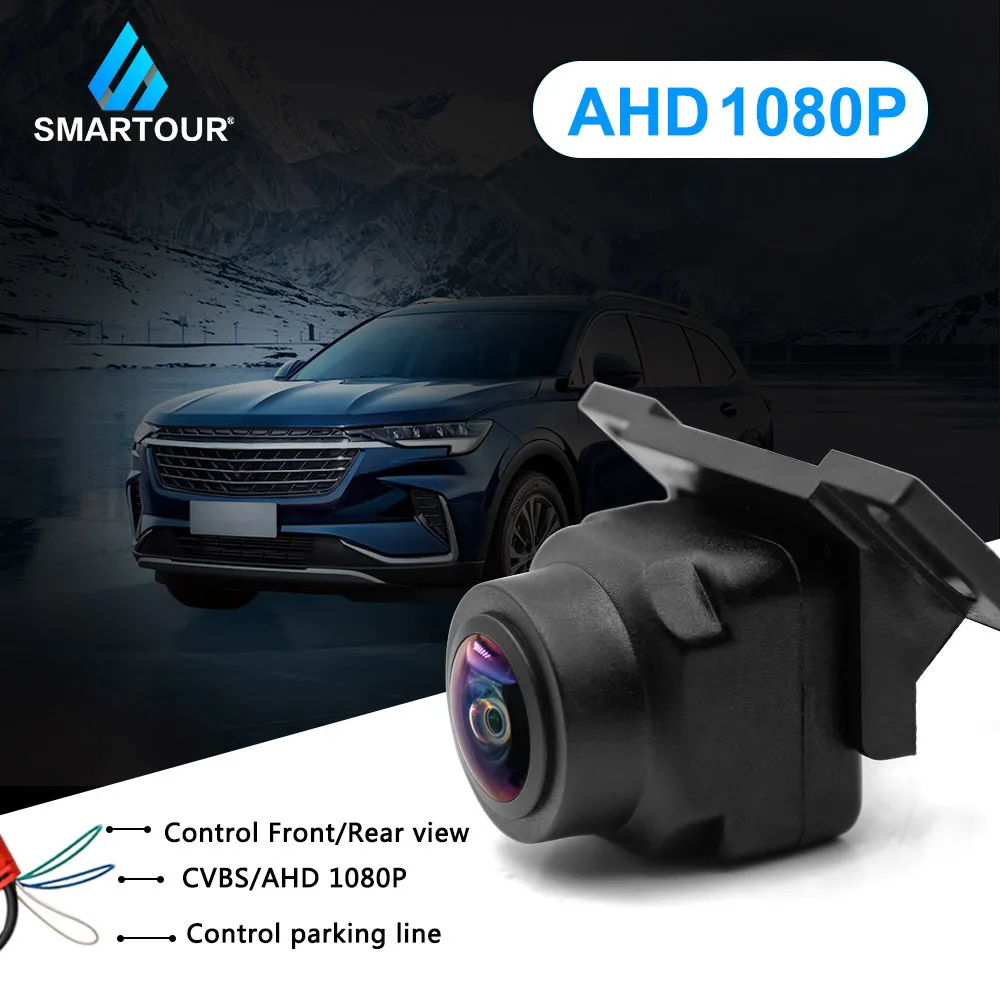 

Smartour CCD 180 degree Fisheye Lens Car Rear Side front View Camera Wide Angle Reversing Backup Camera Night Vision Waterproof