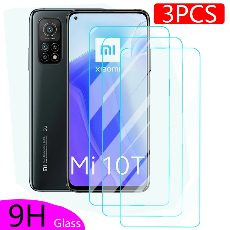 

Защитное стекло для Xiaomi Mi 10 T, закаленная пленка для Redmi Note 10 Pro Max 10S Mi10 T Lite 5G Mi10t 10tpro, защитная пленка для экрана, 3 шт.