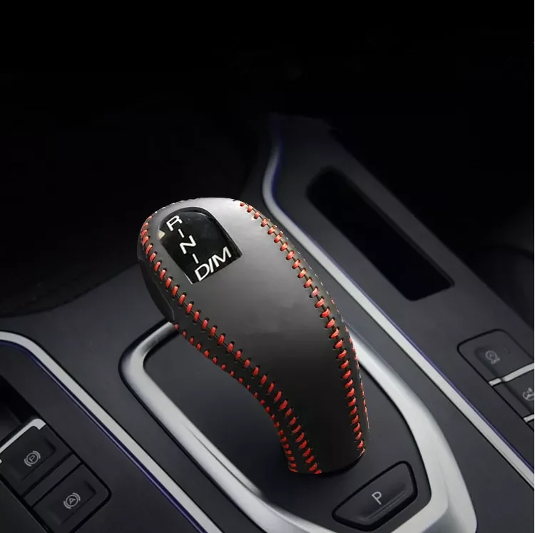 

For Haval F7 F7X car gear shift collars cover leather head knob grip covers case accessories car-styling decoration auto
