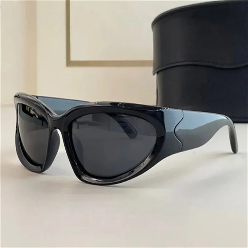 

Fashion designer sunglasses mens and women unique avant-garde wrap sun glasses summer outdoor star same style Anti-Ultraviolet