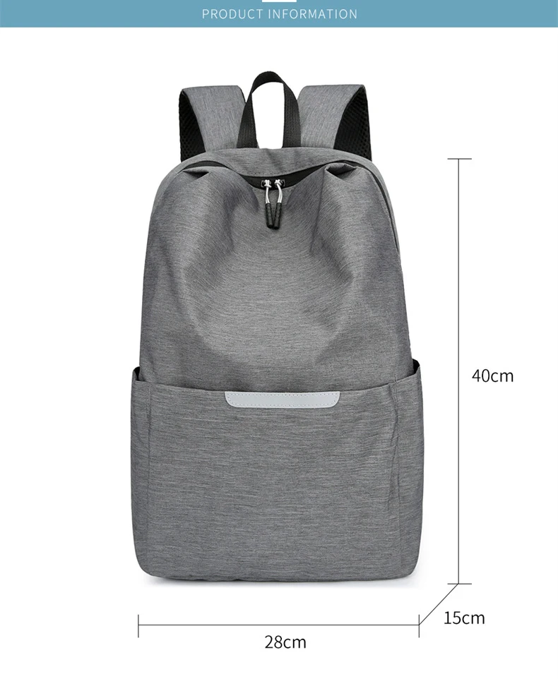 Gym Bag New Reflective Shoulder Bags Lightweight Student Bags Large Capacity Male And Female Sports Outdoor Backpack Sports Bags