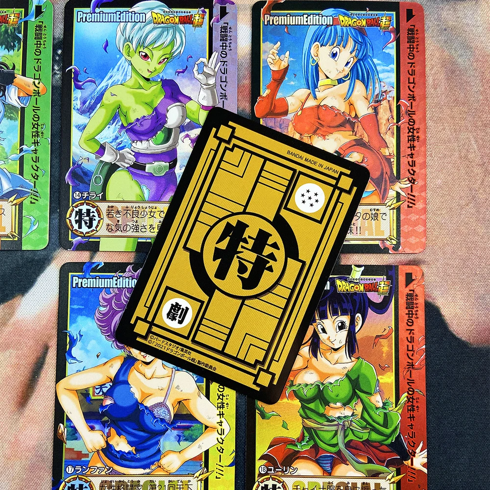 9Pcs/set Dragon Ball Beautiful Girl Flash Cards Small Set Card Bulma Videl Android 18 Sexy Kawaii Anime Collector Gift Toy - купить по