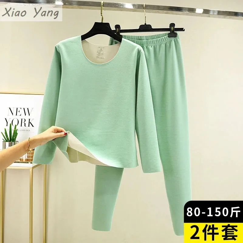

2022 Autumn Winter Thick Fleece Thermal Underwear Sets for Men Women High Elasticity Keep Warm Long Johns Thermal Clothing Set