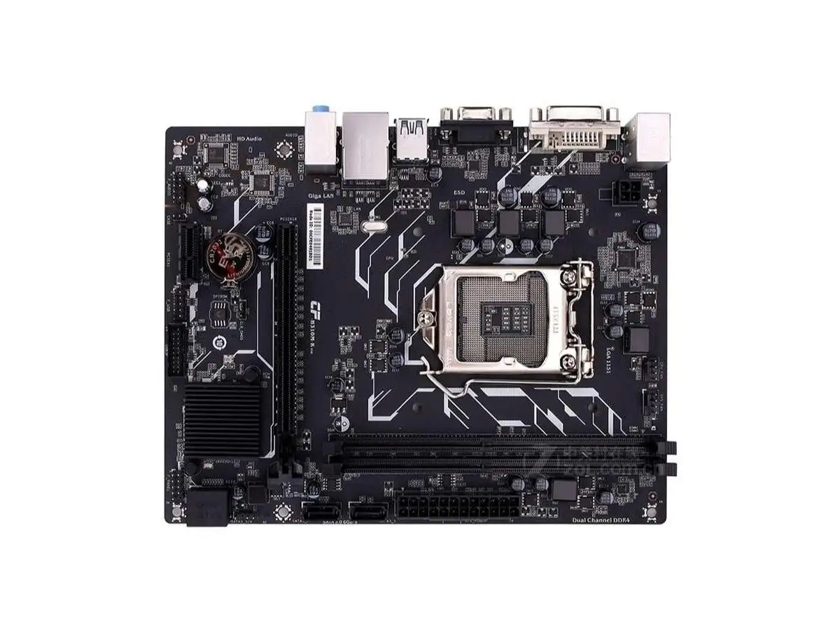 H310M FIRE Intel H310 Материнская плата Intel H310 чипсет LGA 1151 Слот 2 × DDR4 DIMM 32 Гб Поддержка двухканального DDR4 2666/2400/2133