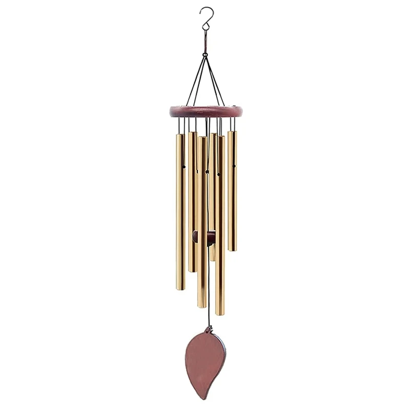 

Wind Chimes For Outside, 30Inch Wooden Sympathy Wind Chimes Memorial Wind Chime For Loss Of Loved One Mother Father