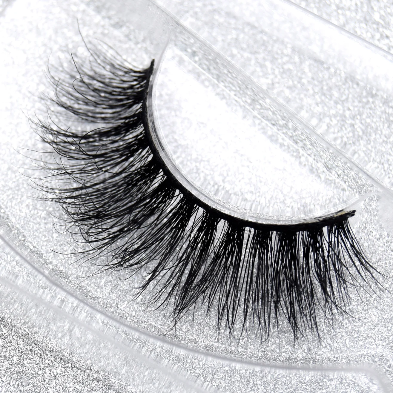 Visofree 3D норковые ресницы настоящие ручной работы пересекающиеся индивидуальные
