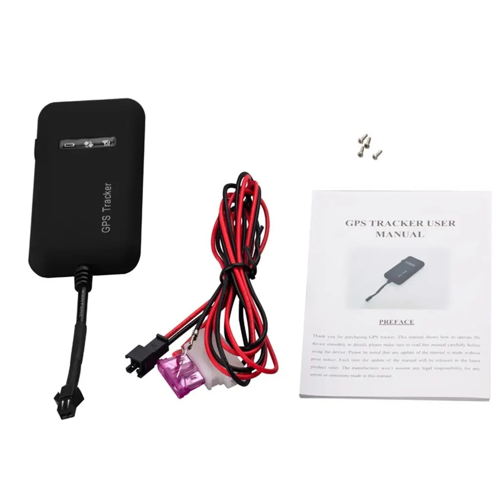 

GT02A Vehicle Car Motorcycle GPS Tracker For Androids For IOS APP High Precision Tracking Car Motorcycle GPS Tracker