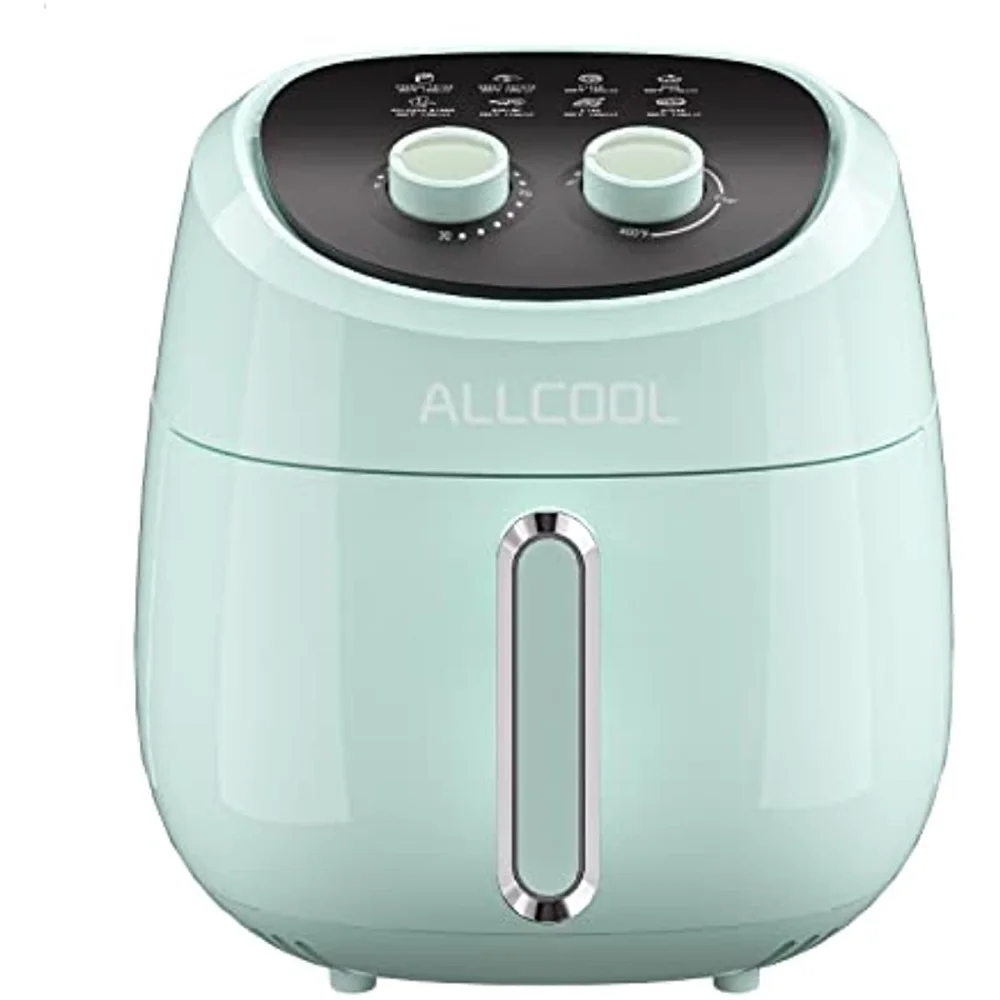

Фритюрница 4,5 QT, подходит для 2-4 человек, простая в использовании, с 8 приборами для приготовления пищи, автоматическое выключение, синяя фрит...