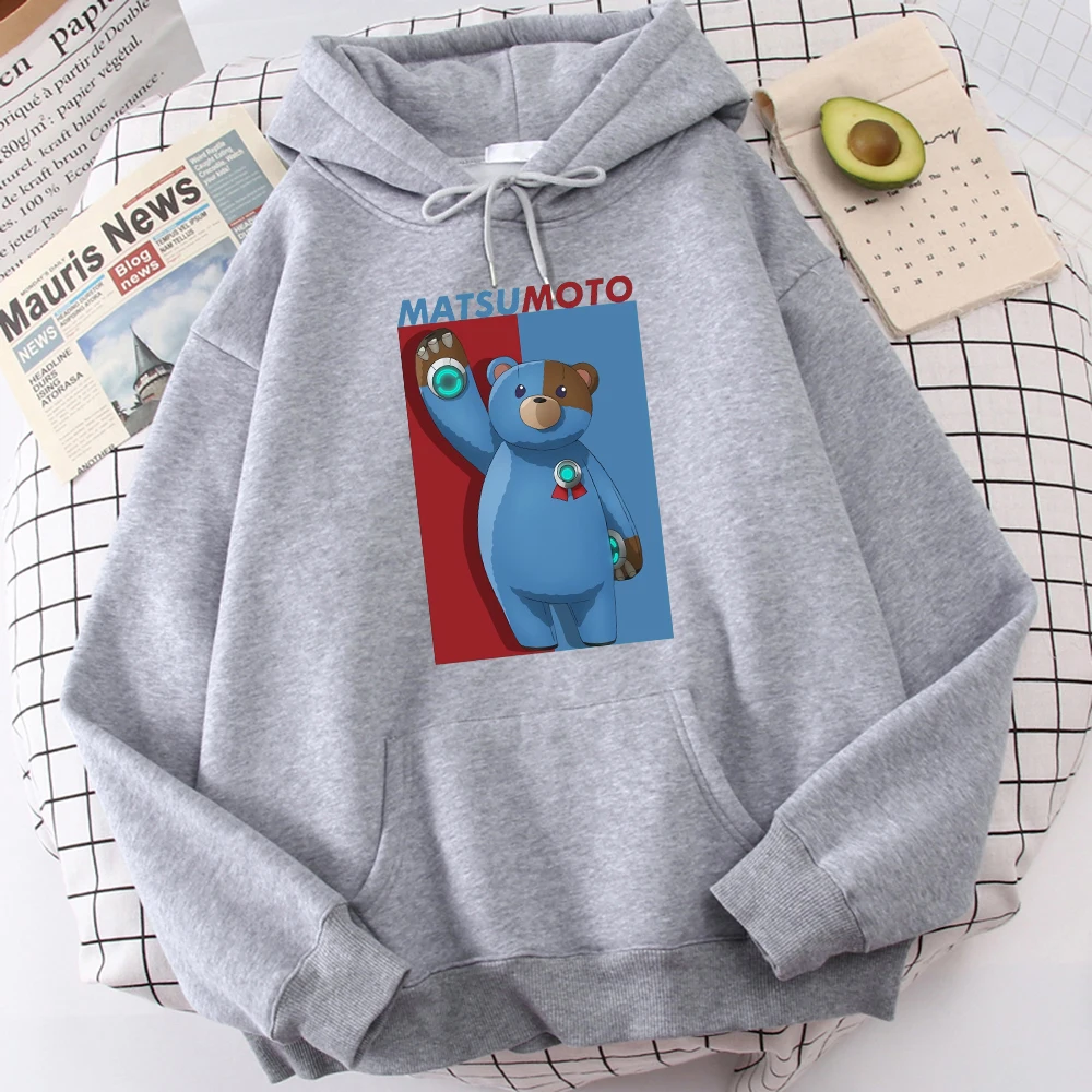 

Kawaii Bear Vivy -Fluorite Eye’s Song Sweatshirts Oversized Male Hoodies Fleece Loose Pullovers Comfortable Casual Men Hoodie