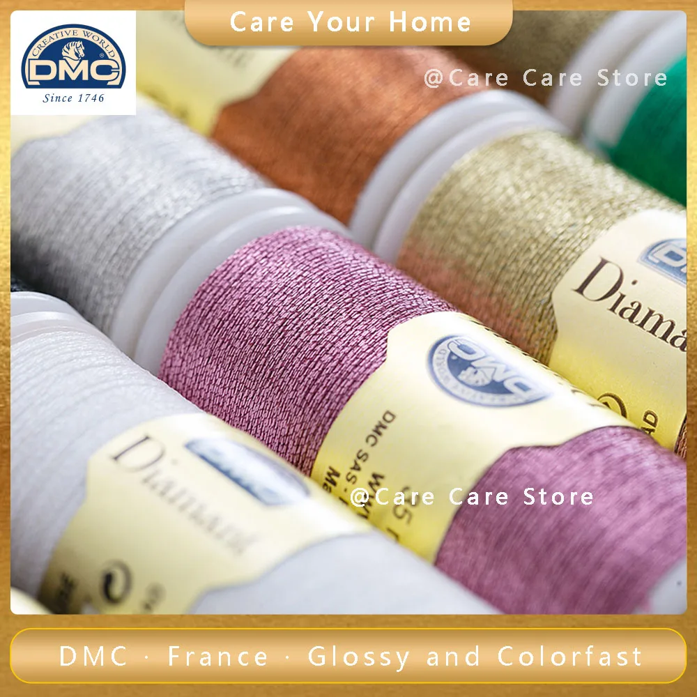 DMC Mouline Thread Embroidery Floss Original dmc Threads For Embroidery Cross Stitch Sewing Threads dmc Lines Golden Silk Wire