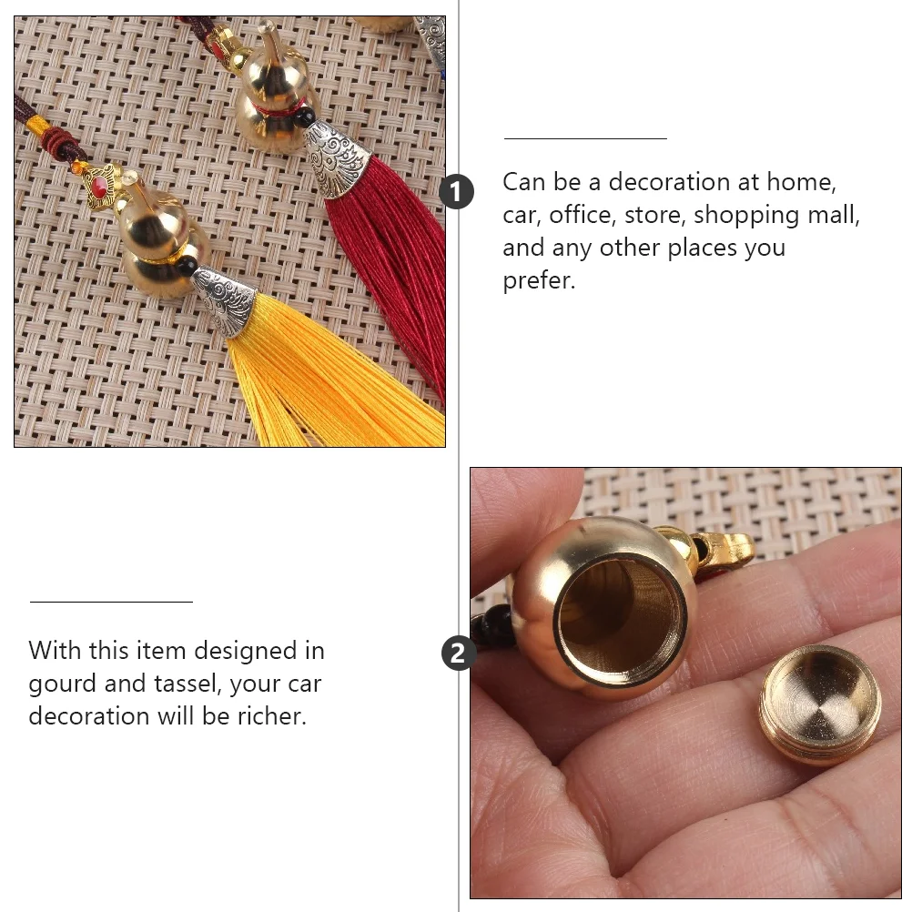 Подвеска-подвеска в виде тыквы ремесла калабас украшение медные гурты брелок для