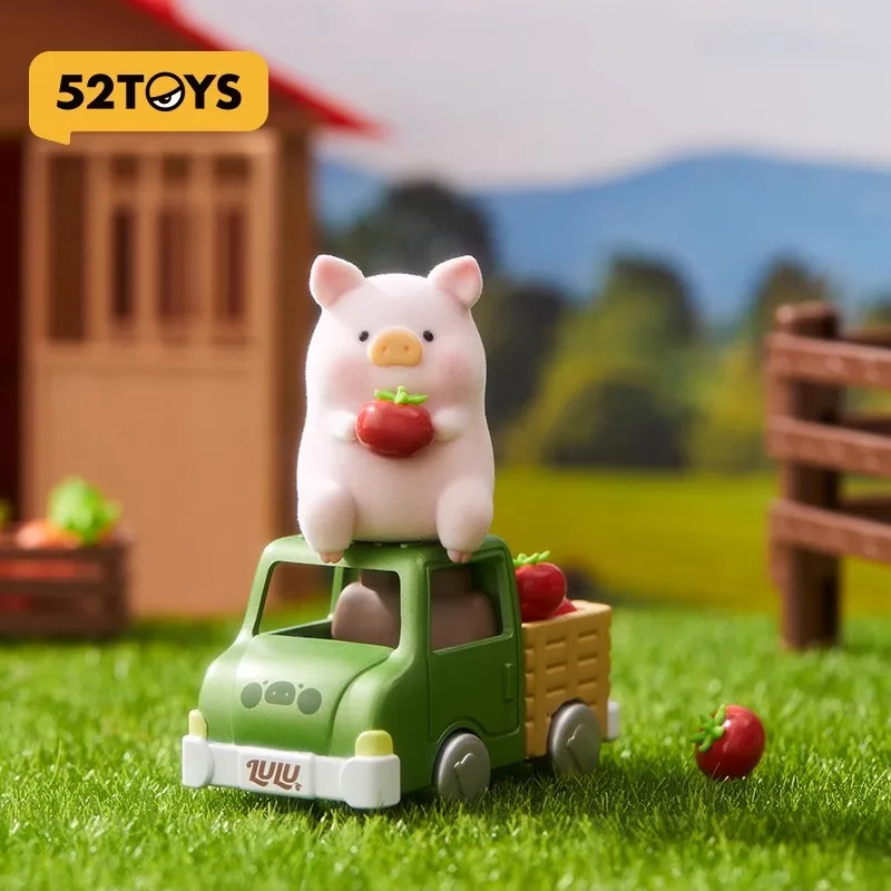 Оригинальные 52 игрушки Lulu The Piggy My Sweet Farm Garden Series глухая коробка фигурки модная