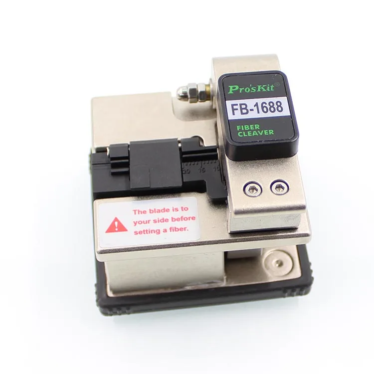 Original New Pros'kit FB-1688 Fiber Optic Cleaver 48000 times Proskit FB1688 Cutting Knife  FTTH fiber cold crimping tool
