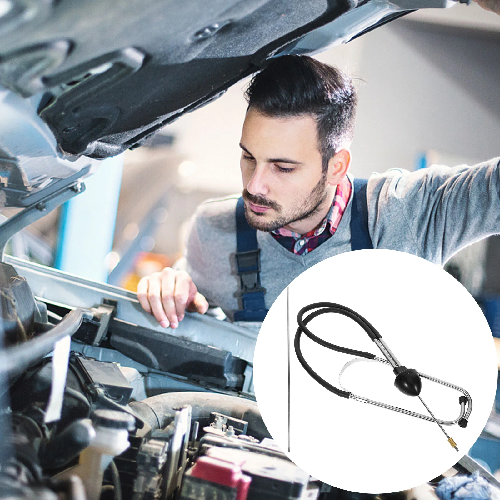 Стетоскоп Автомобильные инструменты Механика Обслуживание автомобилей