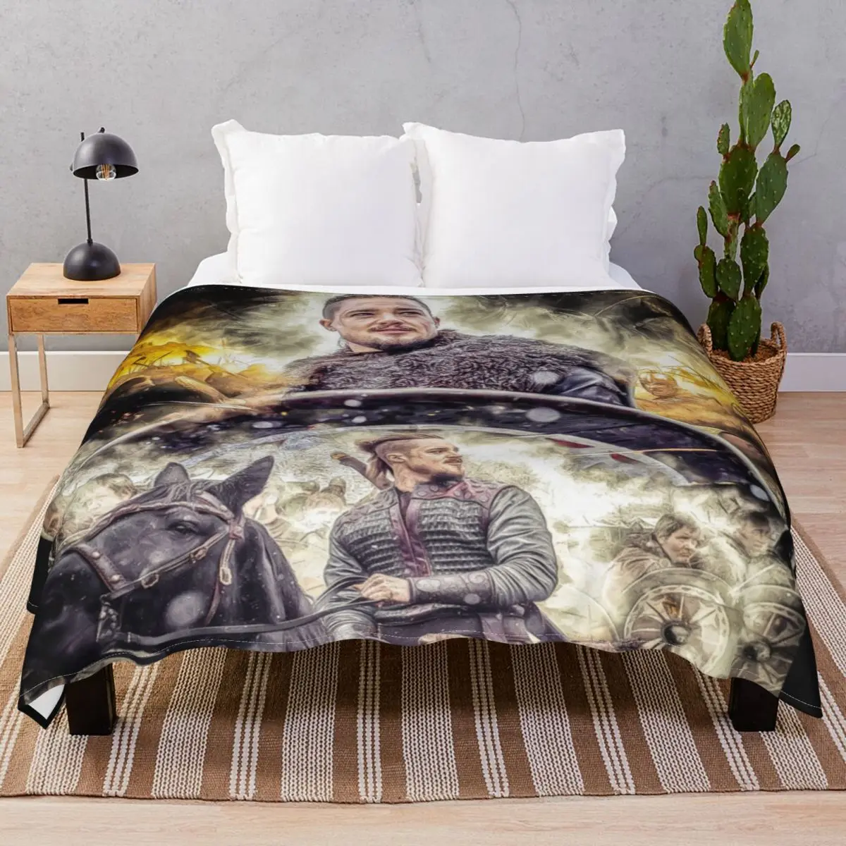 

The Last Kingdom Blanket Fleece Summer Comfortable Unisex Throw Blankets for Bedding Home Couch Travel Cinema