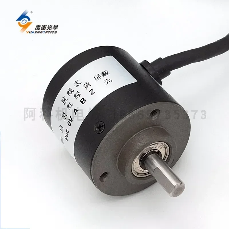 Фото Инкрементальный ротационный энкодер A-CHA-1-100BM-G5-26F 1000P/R №4