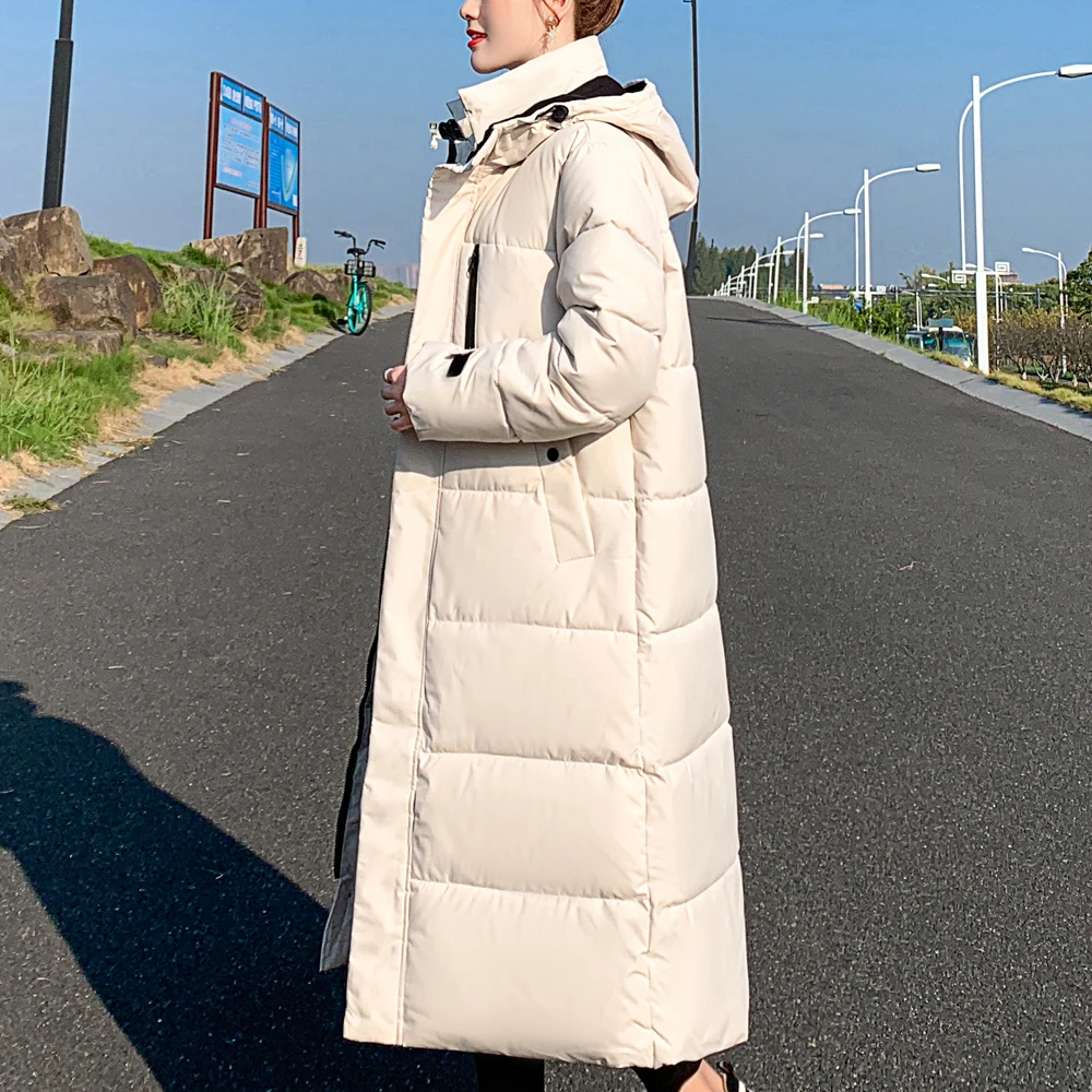 New Causal Fashion 2022 Women Winter Jacket Warm Parkas Female Coat Cotton Padded Parka Jacket Hooded Outwear Women Clothing