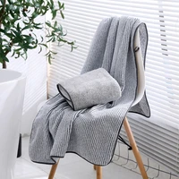 lint free large bath towel bamboo charcoal fiber absorbent household adult bathing thickened soft bath towel