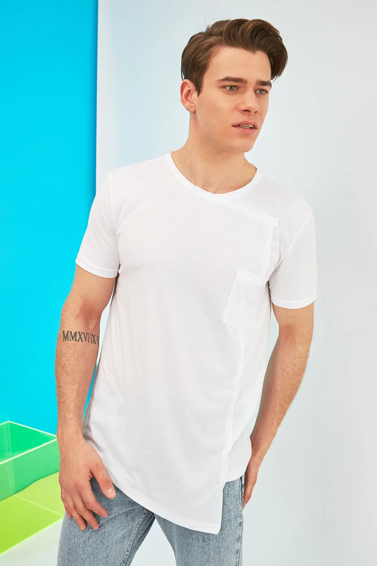

Trendyol Male T-Shirt TMNSS21TS1726