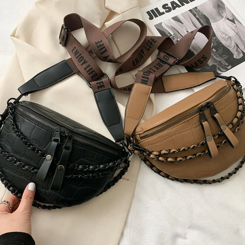 

Retro Crocodile Pattern Solid Color Ladies Shoulder Messenger Bag 2022 New Stone Pattern Casual Small Satchel Soft Leather
