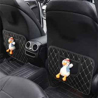 

Trend Duck Automotive Anti-kick Mat Back Seat Universal Cute Cartoon Anti-wear Mat Car Seat Protection Mat Dirty