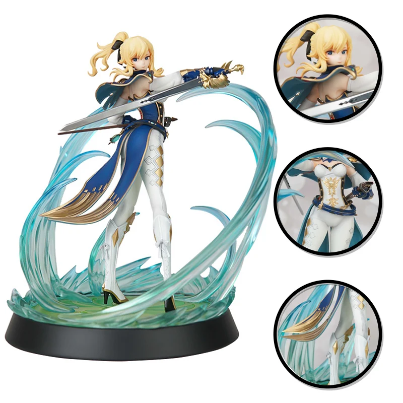 

26cm Genshin Impact Anime Figure Genshin Impact qin Action Figure Raiden Shogun/Klee/Ganyu Figure Collection Model Doll Toys