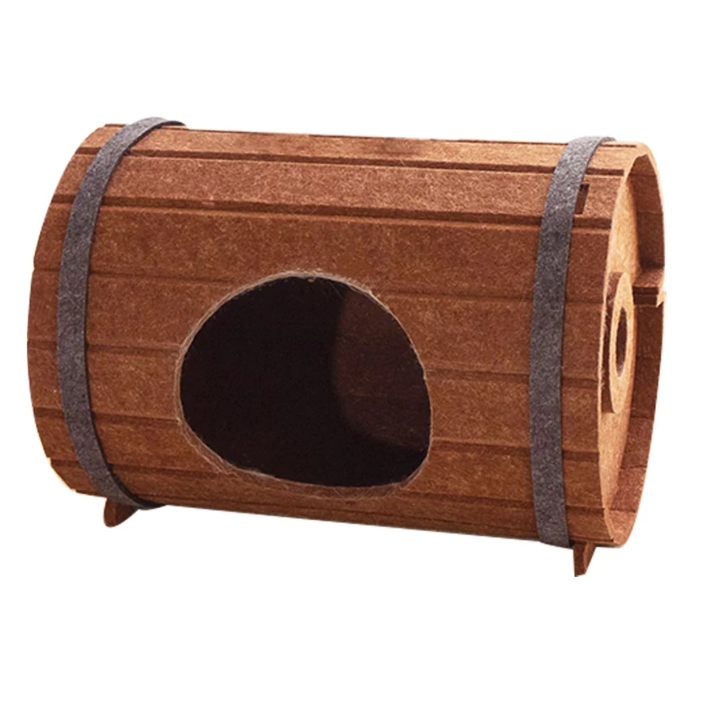 

Small Pets Nest Cat Sleeping House Dog Felt Comfortable Bed Anti-scratch Board Breathable