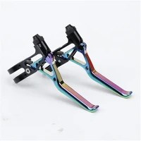 litepro electroplating color bicycle brake lever ultralight cnc folding bike bmx v alloy 64g