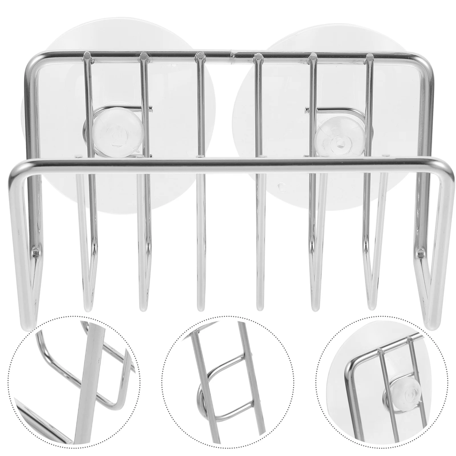 

Premium Wear-resistant Dish Sponge Holder Stainless Steel Sponge Holder Dish Rag Holder for Kitchen Supply Daily Use