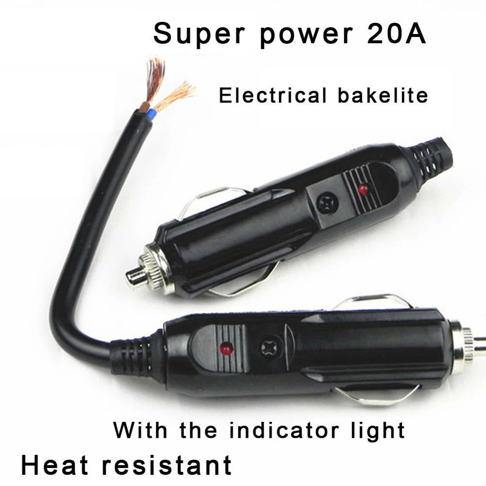 

Hot Practical Car Cigar Lighter Plugs Connector Replacement For Car/Van