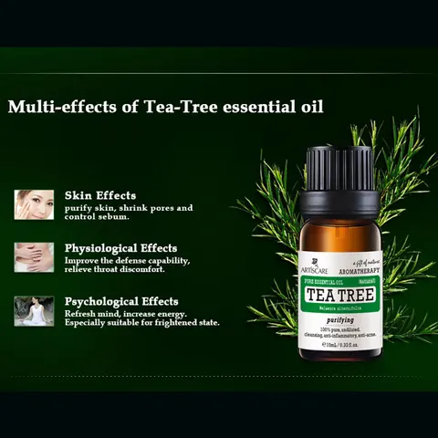 ARTISCARE чистый чайное дерево эфирное масло 10 мл