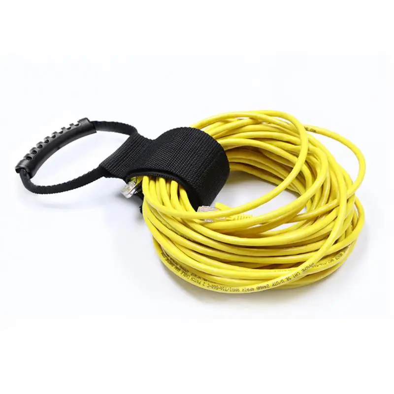 

Portable Water Hose Organizer Convenient Firm Nylon Large Round Handle Heavy Duty Strap Storage Tape Storage Strap