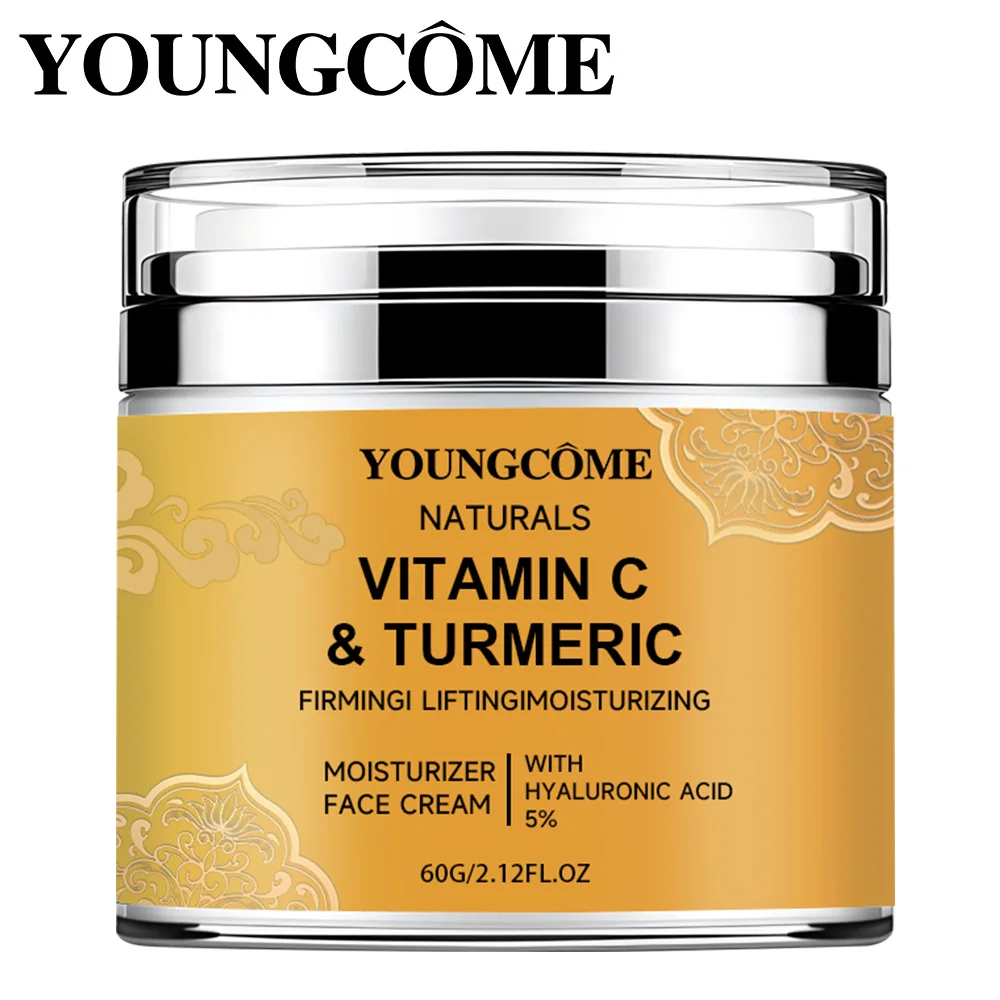 Крем Для Лица С Витамином И Куркумой - Осветляющая Сыворотка Антиоксидантная