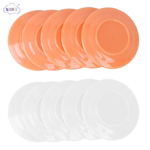 Набор из 5 керамических миниатюрных тарелок для кукольного домика GJCUTE