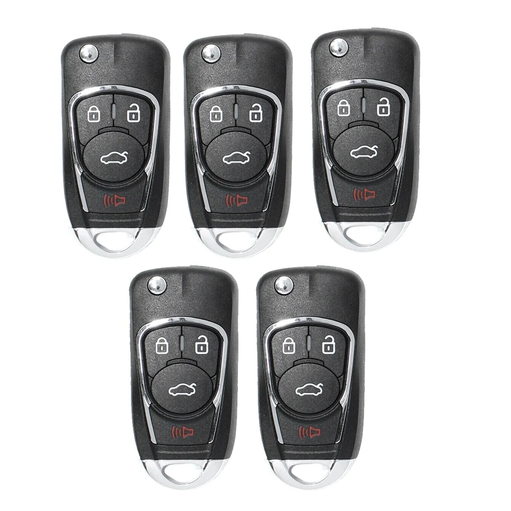 

5Pcs/Lot KEYDIY B22-4 Universal 4 Button B-Series KD Remote Control Car Key for KD900 KD900+ URG200 KD-X2 Mini GM Style
