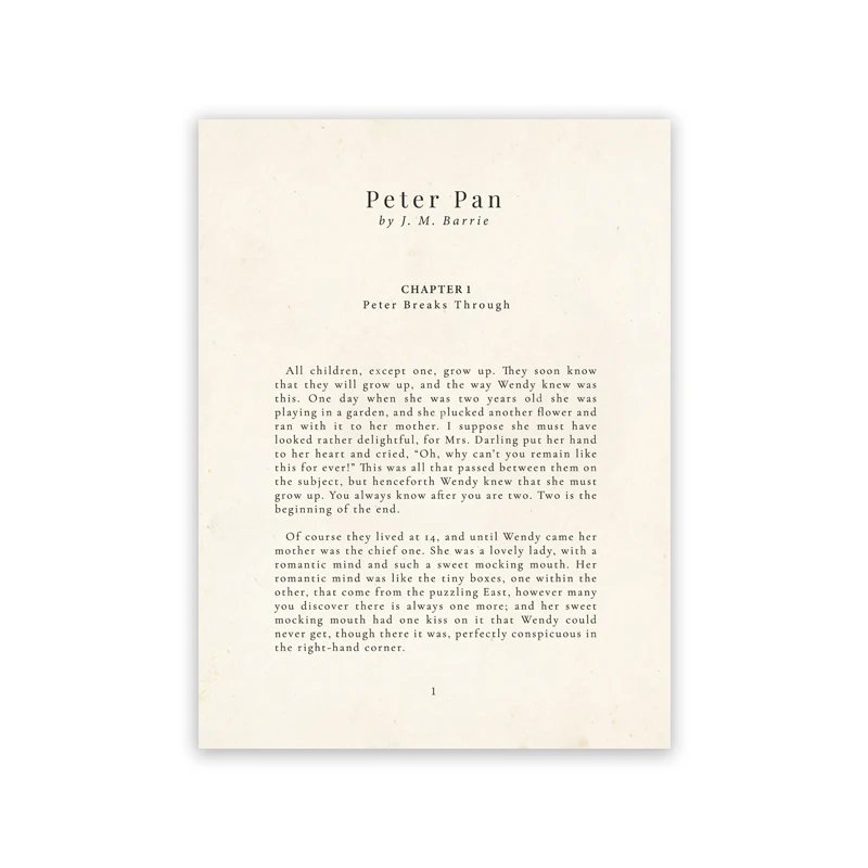 

Питер Пэн NeverLand карта плакат холст живопись винтажные туристические плакаты ретро детские украшения фотографии для литературной детской комнаты