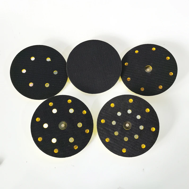 6-дюймовые диски для флокирования, полировки и шлифовки с креплением на крючок и петлю с присоской.