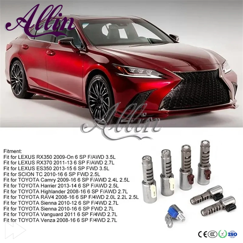 7 шт. оригинальные аксессуары U760 U760E P477401 для Lexus ES350 RX350 RX370 Toyota Venza Sienna RAV4 Camry