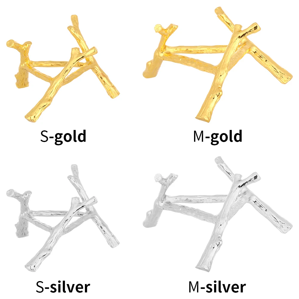 Металлическая ветка с хрустальным шариком основание для дисплея драгоценными