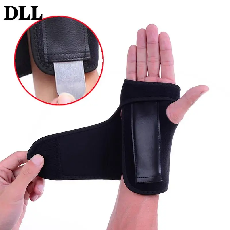 

Breathable wrist hand brace support splint carpal tunnel sprain arthritis gym
