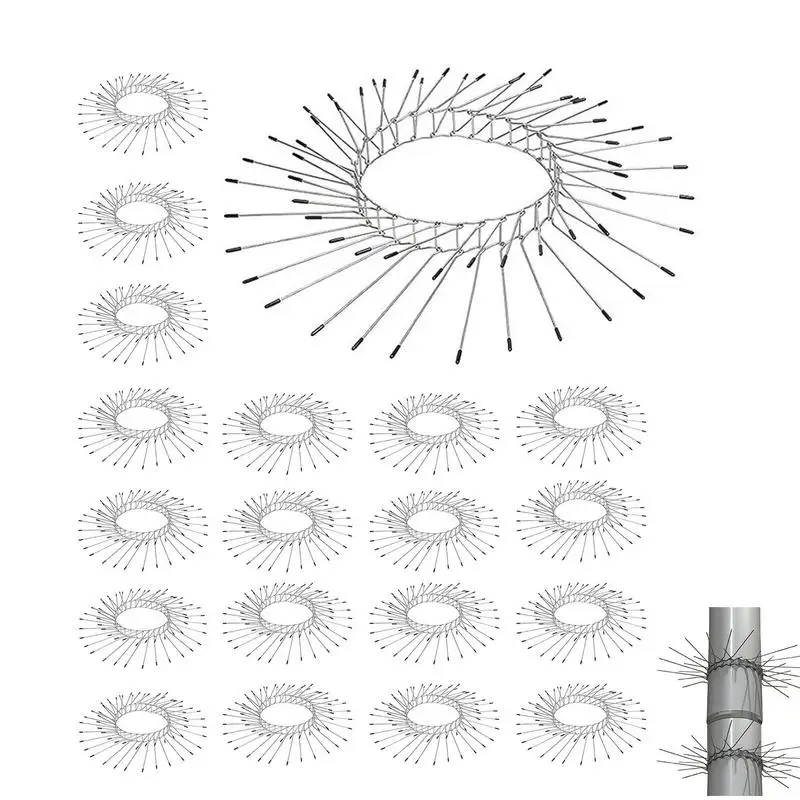 

Tree Guards Antirust Spikes Protectors For Pipes Trees Gardening Supplies Protector Against Marten For Sewer Pipes Water Pipes