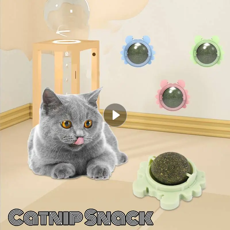 

Кошачья мята, мяч на стену, кошка, съедобная кошачья мята, игрушки, лижущие мячи, здоровая закуска, вращающиеся игрушки, игрушки для котят, иг...