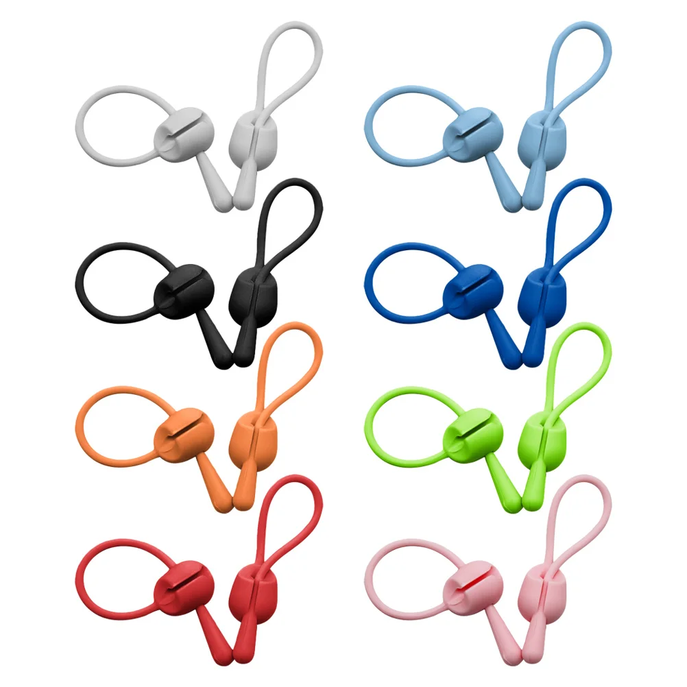 

Cord Cable Ties Winder Organizer Tie Wrap Management Silicone Wire Power Keeper Strip Cords Zip Holder Earphone Charging Straps