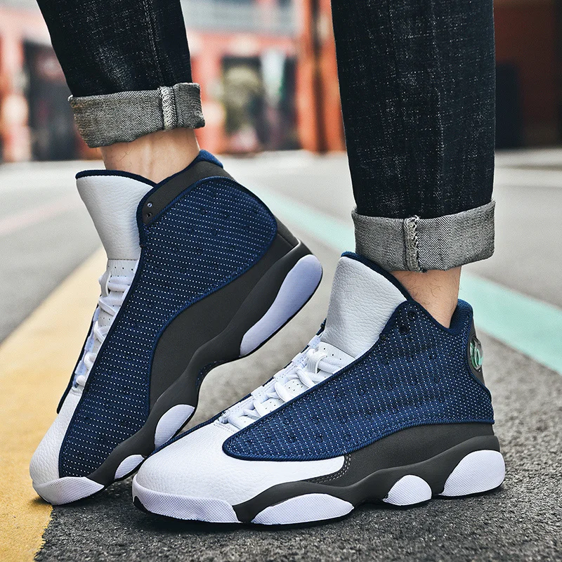 

QQ-AJ13001 High Quality Mens Basketball Sneakers Non-Slip Training Sports Shoes for Kids Wearable Fashion Basketball Shoes Mens