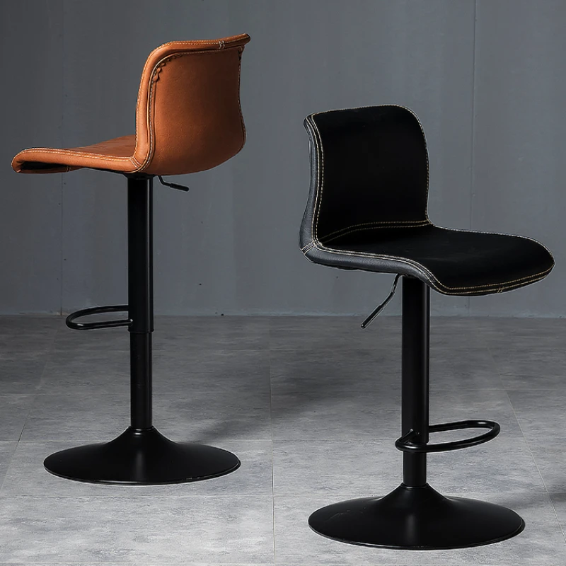 

Swivel Adjustable Bar Chairs Luxury High Design Modern Nordic Bar Chairs Kitchen Feature Living Room Cadeira Furniture SR50BC