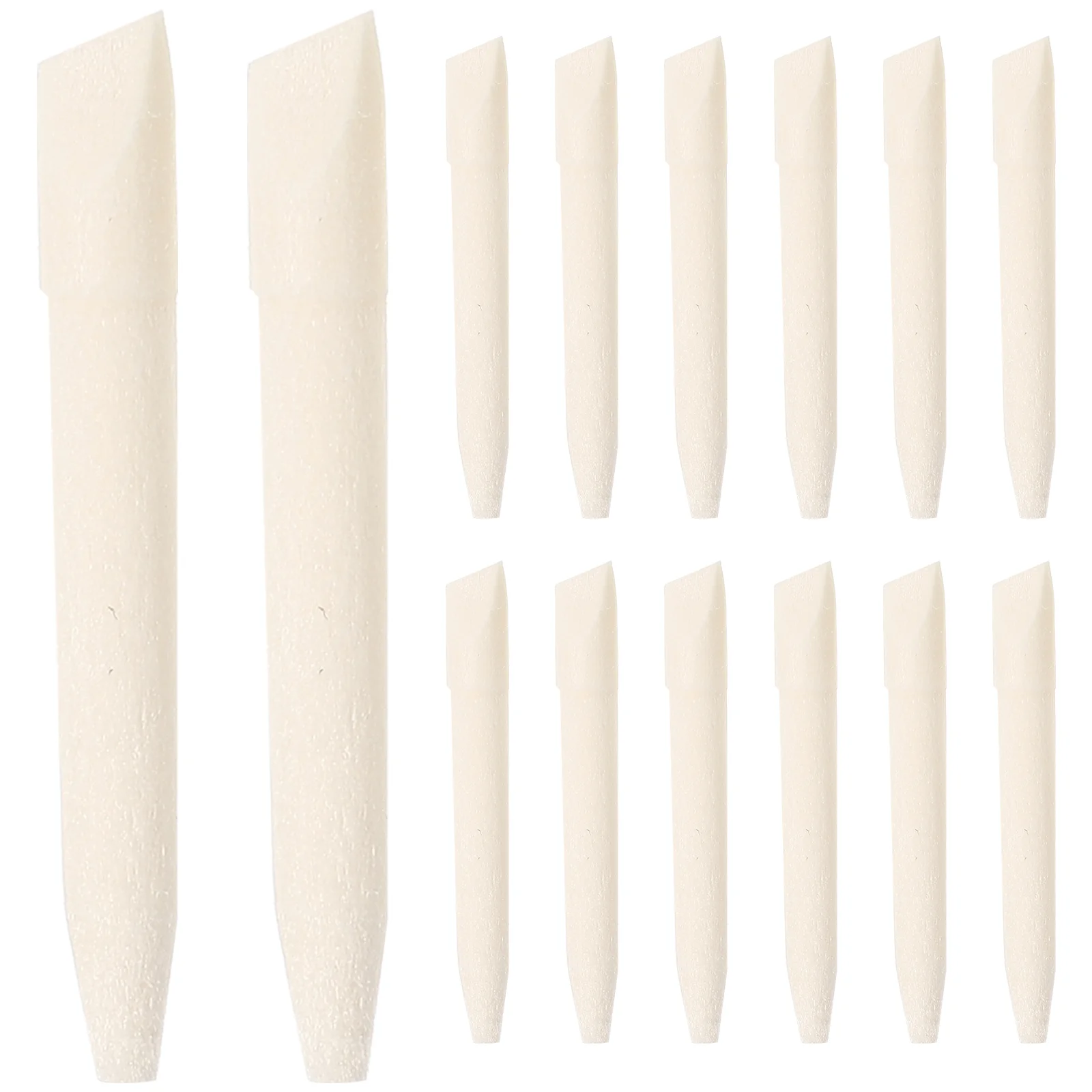 

50 Pcs Marker Refill Universal Pen Tips Portable Points Round Classroom Accessories White Fiber Practical Nibs Student