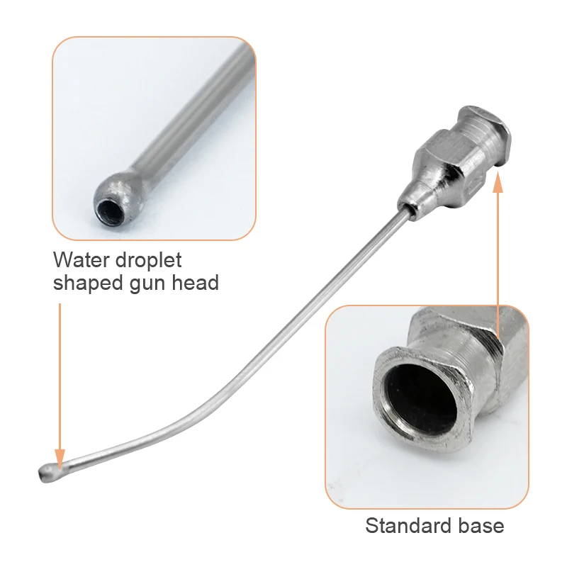Шприц для кормления птиц игла из нержавеющей стали сгибания крыс и мышей