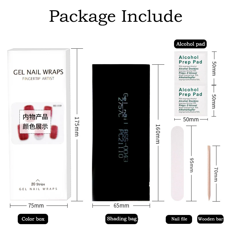 Полузатвердевающий УФ-гель для ногтей наклейки на ногти в стиле Хэллоуина