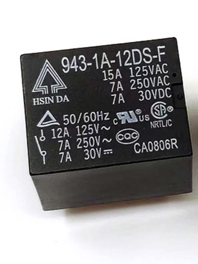

Реле 943-1A-12DS-F 12 В 12 В постоянного тока 4 контакта
