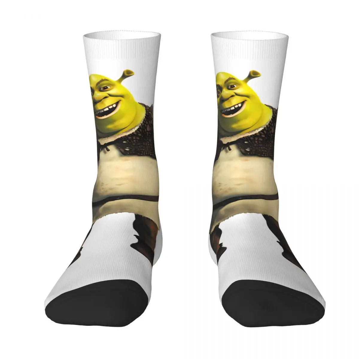 

COOL Shrek Sock Socks Men Women Polyester Stockings Customizable Design